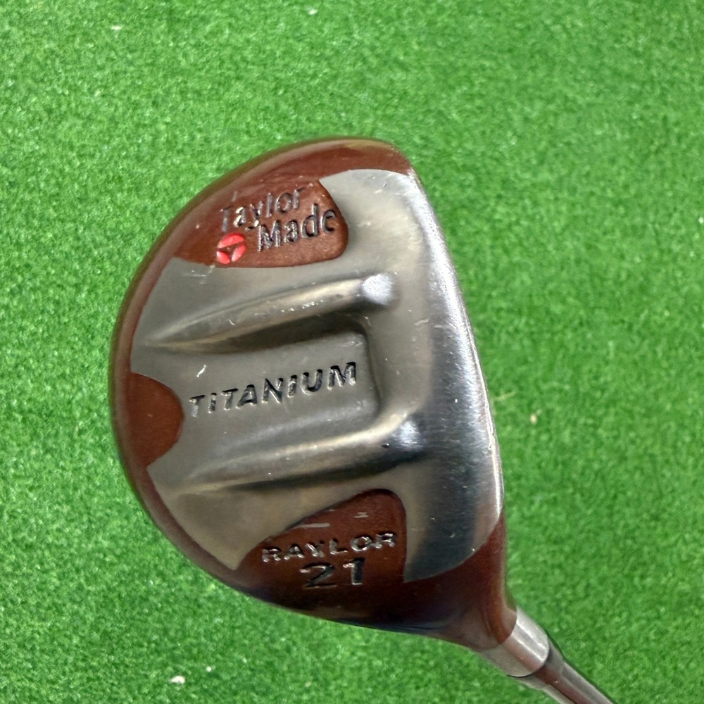TaylorMade Raylor 21 Titanium Fairway Wood S-90 Plus Stiff Bubble Shaft RH